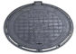 High Strength Ductile Iron Manhole Cover Rustproof For Sidewalk Highway
