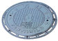 Industry Cast Iron Sewer Manhole Cover Corrosion Resistance For Roads / Sidewalk