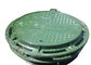 Industry Cast Iron Sewer Manhole Cover Corrosion Resistance For Roads / Sidewalk